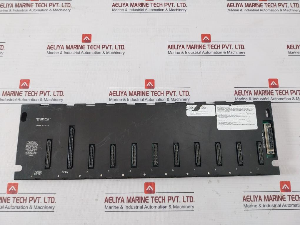 Ge Fanuc Ic693Chs391E Programmable Controller Base 10-slot 0580137