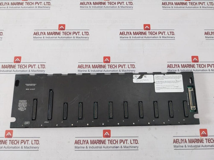 Ge Fanuc Ic693Chs391E Programmable Controller Base 10-slot 0580137