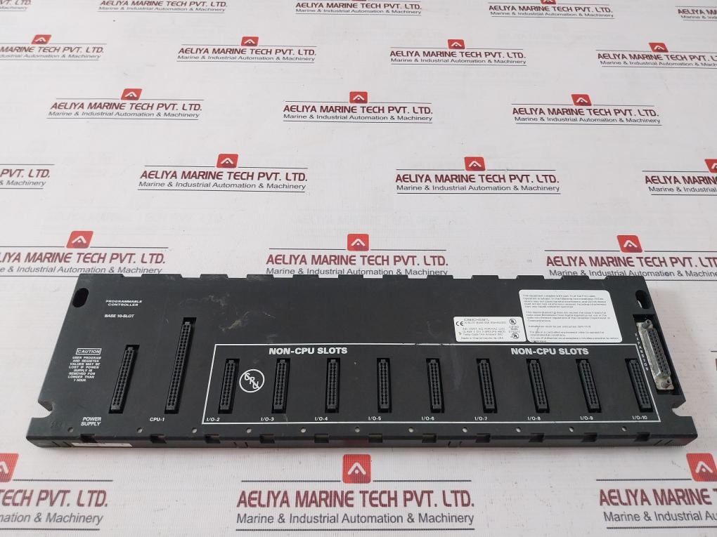 Ge Fanuc Ic693Chs391E Programmable Controller Base 10-slot E157515