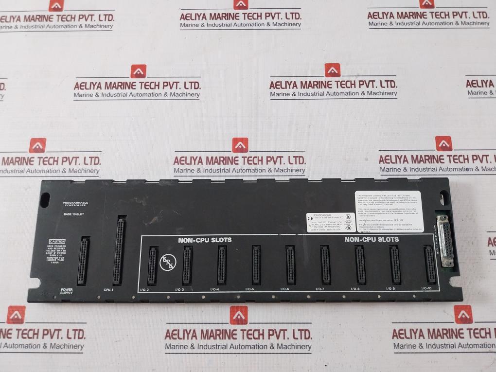 Ge Fanuc Ic693Chs391E Programmable Controller Base 10-slot E157515