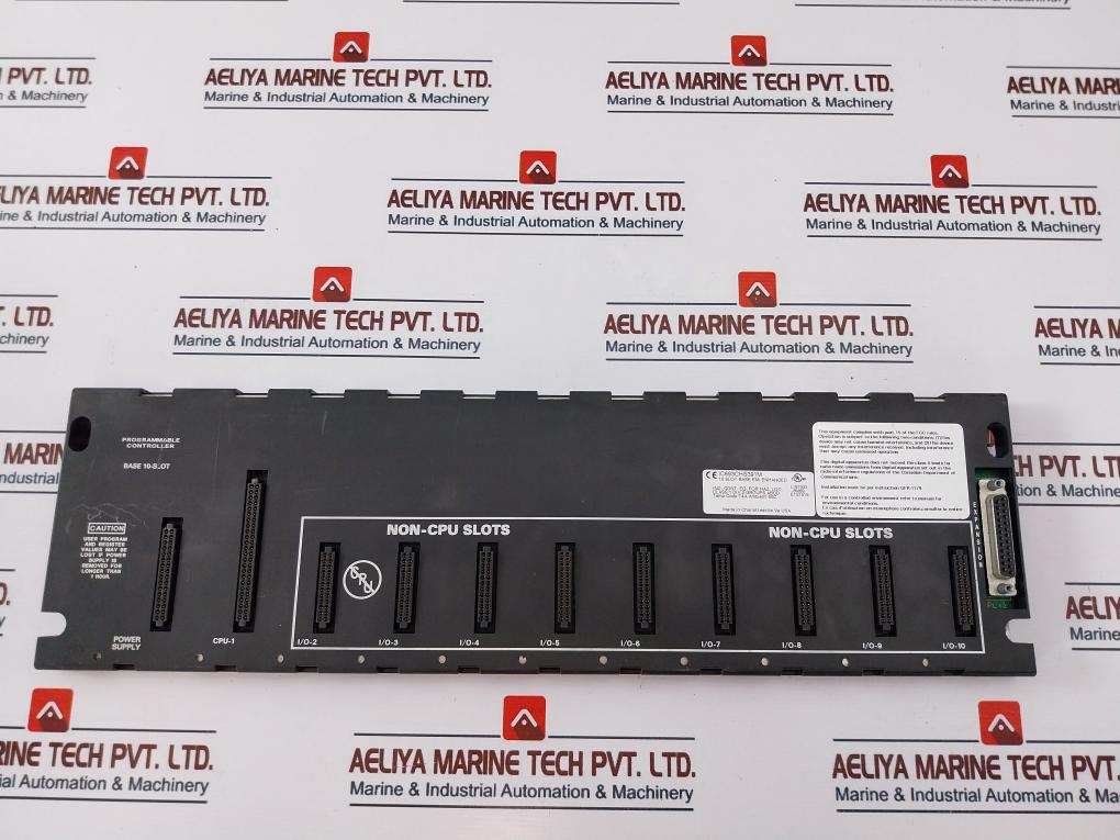 Ge Fanuc IC693CHS391M 10 Slot Base Emi Enhanced Used