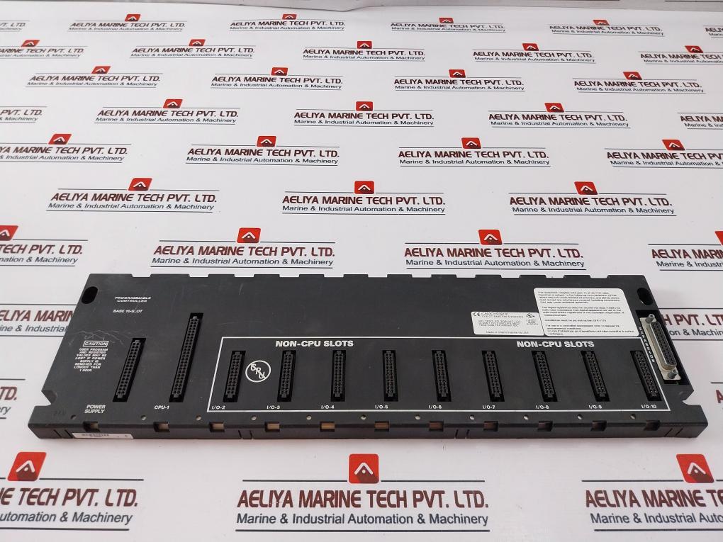 Ge Fanuc IC693CHS391M 10 Slot Base Emi Enhanced Used