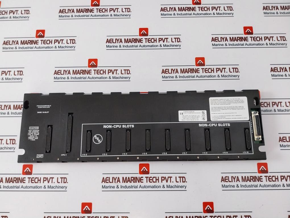 Ge Fanuc Ic693Chs391M Programmable Controller 1 Cpu And 9 Non Cpu Slots