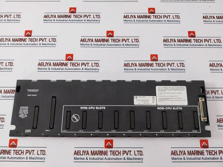 Ge Fanuc Ic693Chs391N 10-slot Expansion Base Unit Rack E157515