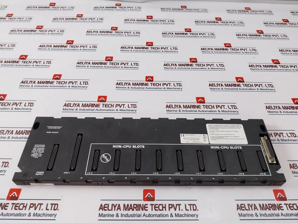 Ge Fanuc Ic693Chs391N 10-slot Expansion Base Unit Rack E157515