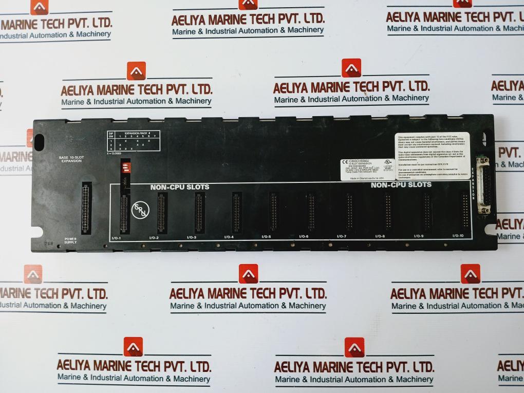 Ge Fanuc Ic693Chs392J 10-slot Expansion Base Unit