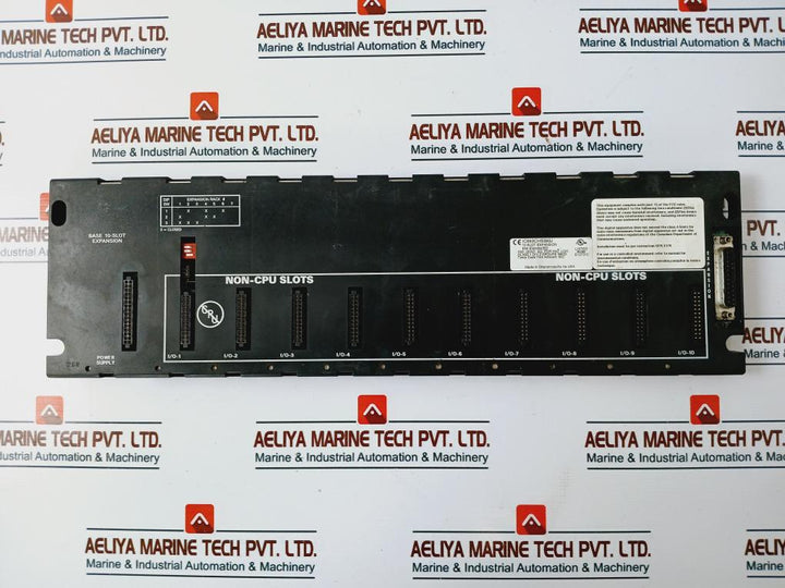 Ge Fanuc Ic693Chs392J 10-slot Expansion Base Unit