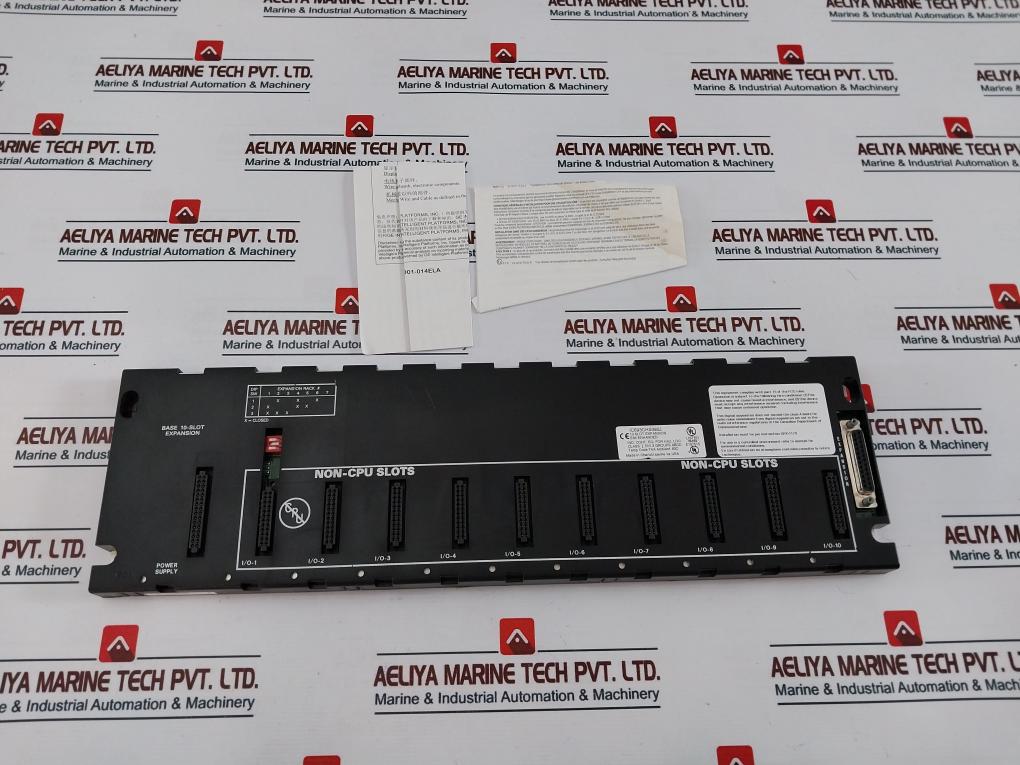 Ge Fanuc Ic693Chs392J Mounting Rack For Cpu Module 10-slot