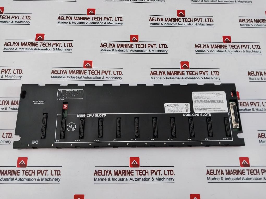 Ge Fanuc Ic693Chs392J Mounting Rack For Cpu Module 10-slot