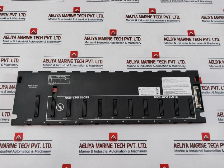 Ge Fanuc Ic693Chs392J Mounting Rack For Cpu Module 10-slot