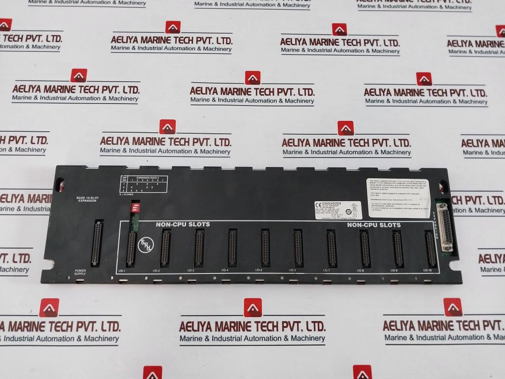 Ge Fanuc Ic693Chs392K 10 Slot Base Expansion Rack – Aeliya Marine Tech