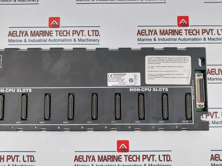 Ge Fanuc Ic693Chs392K 10 Slot Base Expansion Rack