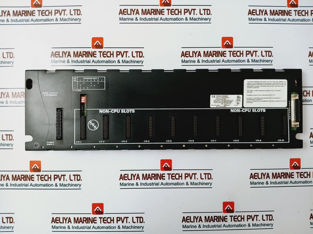 Ge Fanuc Ic693Chs392K 10 Slot Base Expansion Rack E157515