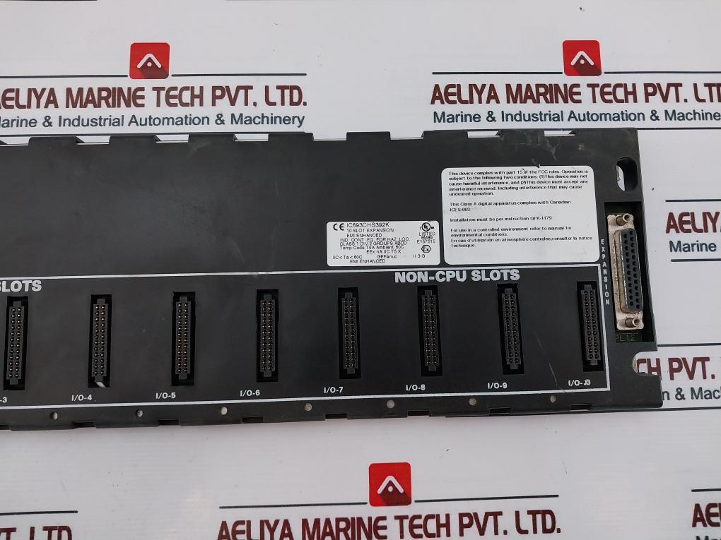Ge Fanuc Ic693Chs392K 10 Slot Base Expansion Rack E157515