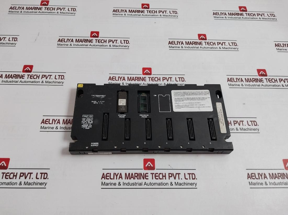 Ge Fanuc Ic693Cpu311Y Programmable Controller 5 Slot Base 395-027J