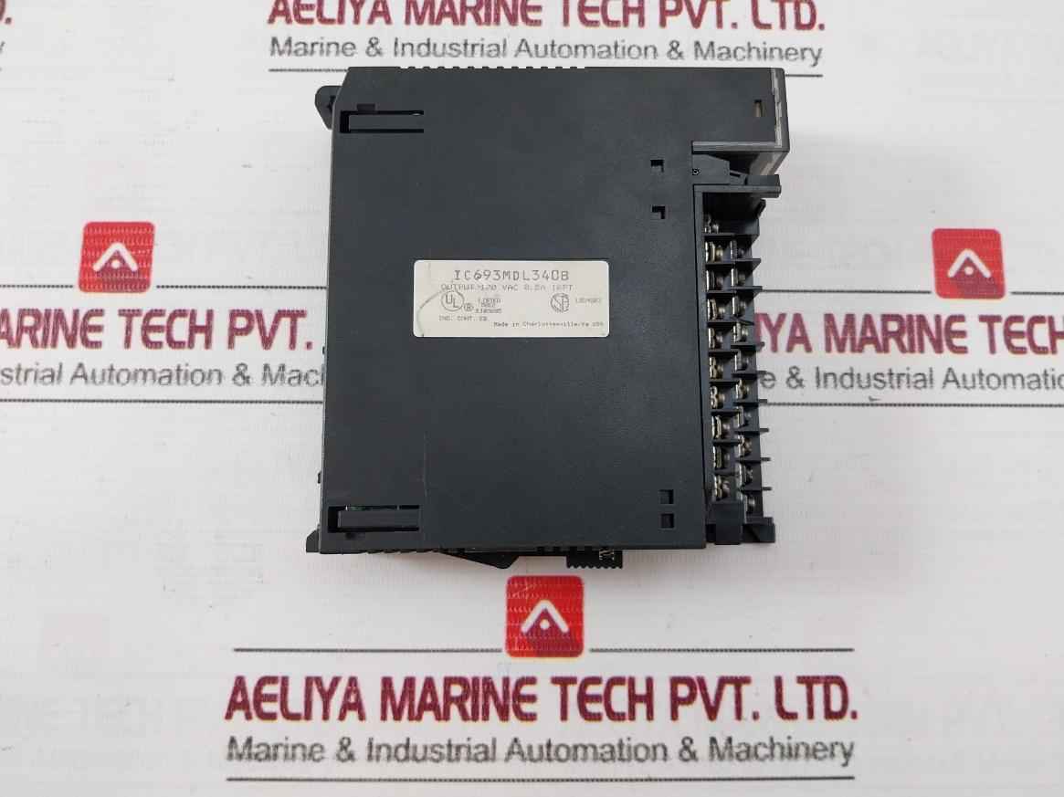 Ge Fanuc Ic693Mdl340B Output Module 120Vac 0.5A 16Pt