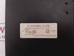 Ge Fanuc Ic693Mdl340B Output Module 120Vac 0.5A 16Pt