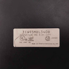 Ge Fanuc Ic693Mdl340B Output Module 120Vac 0.5A 16Pt