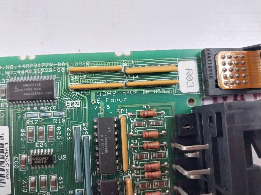 Ge Fanuc Ic693Mdl645 Input Module 24Vdc 16Pt Logic I33A2