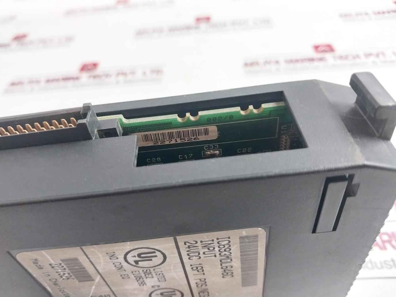 Ge Fanuc Ic693Mdl646C Input Module 24Vdc 16Pt Pos/Neg Fast