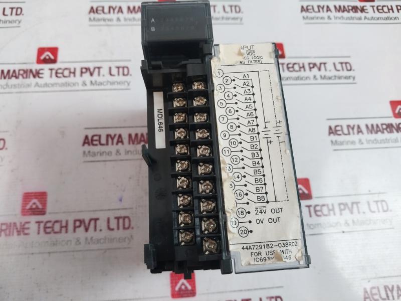 Ge Fanuc Ic693Mdl646C Plc Input Module 44A729182-038R02 24Vdc