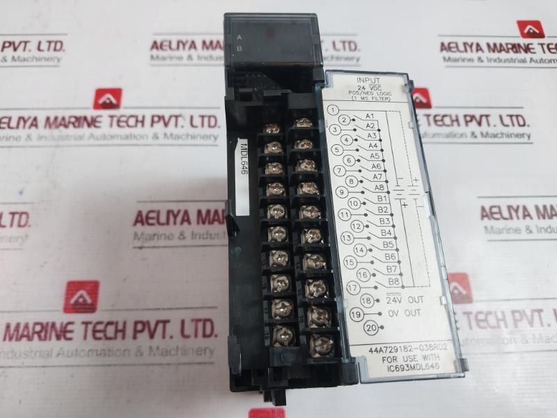 Ge Fanuc Ic693Mdl646F 16 Point Pos/Neg Logic Input Module 24Vdc