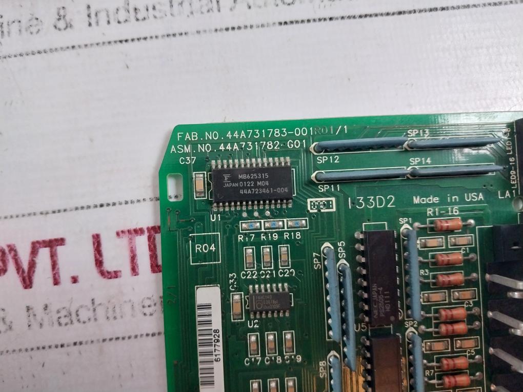 Ge Fanuc Ic693Mdl646 Plc Input Module 24Vdc 16Pt Fast 94V