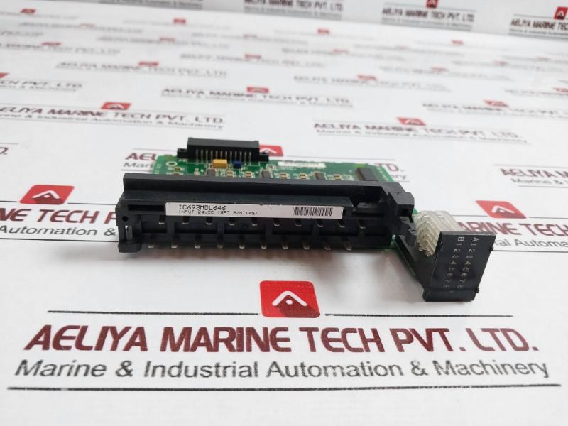 Ge Fanuc Ic693Mdl646 Plc Input Module 24Vdc 16Pt Pos/Neg Fast 44A749531-g01