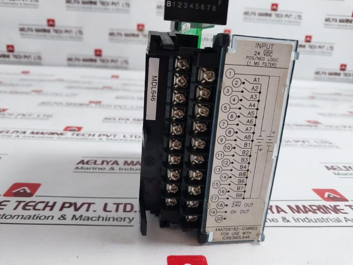 Ge Fanuc Ic693Mdl646 Printed Circuit Board Input Module 16 Point