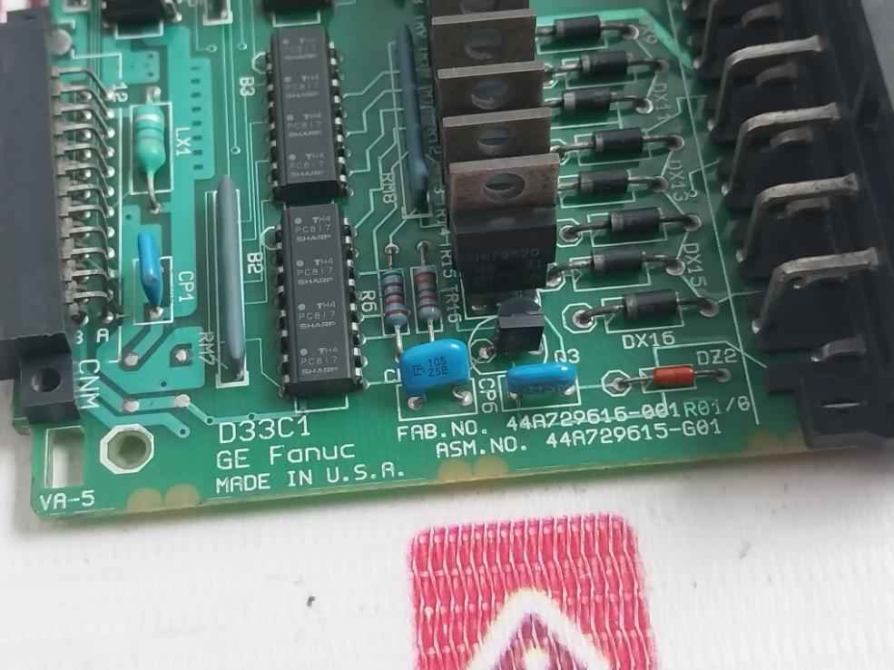 Ge Fanuc Ic693Mdl740 Output Module Pcb 12/24 Vdc 0.5A