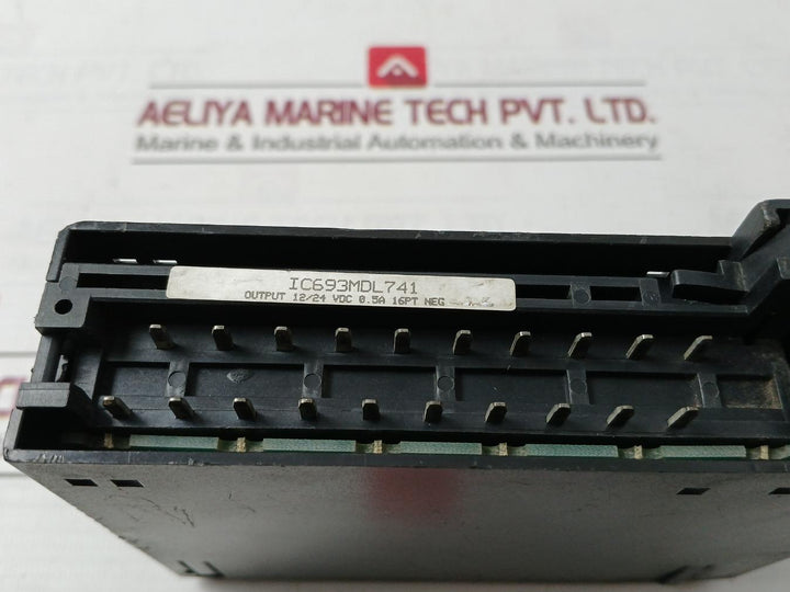 Ge Fanuc Ic693Mdl741D Output Module 12/24Vdc 0.5A