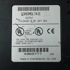 Ge Fanuc Ic693Mdl741E Output Module