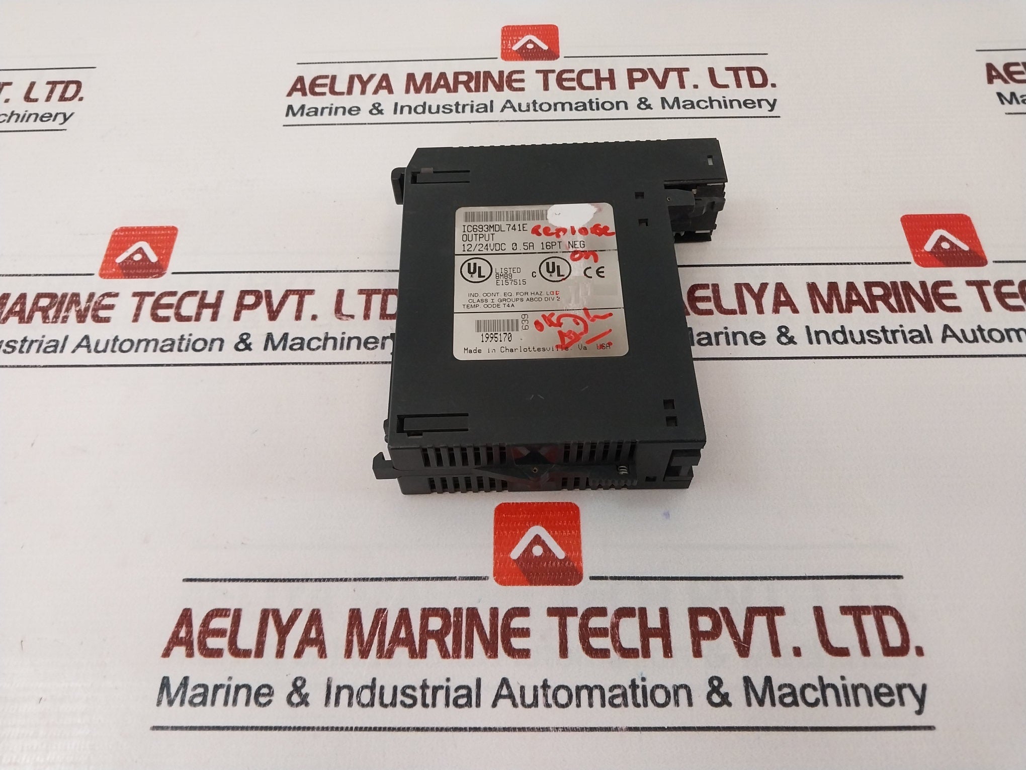 Ge Fanuc Ic693Mdl741E Output Module 12/24Vdc