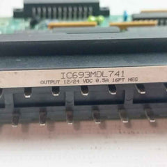 Ge Fanuc Ic693Mdl741 Positive Logic Dc Output Module 12/24 Vdc 0.5A 16Pt