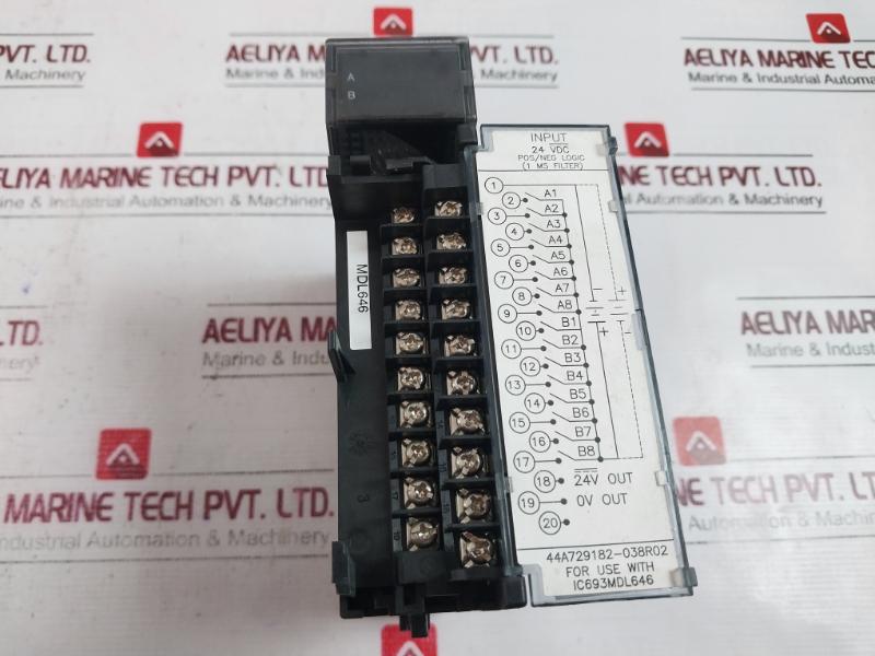 Ge Fanuc Ic693Mdl742J 16-point Output Module 12/24Vdc 1A Class I Div 2