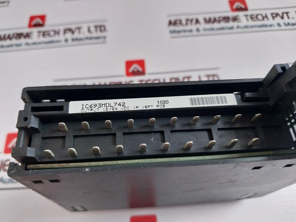 Ge Fanuc 12/24VDC 1A 16PT POS Output Module IC693MDL742J