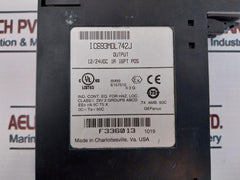 Ge Fanuc Ic693Mdl742J Output Module 12/24Vdc 1A 16Pt Pos