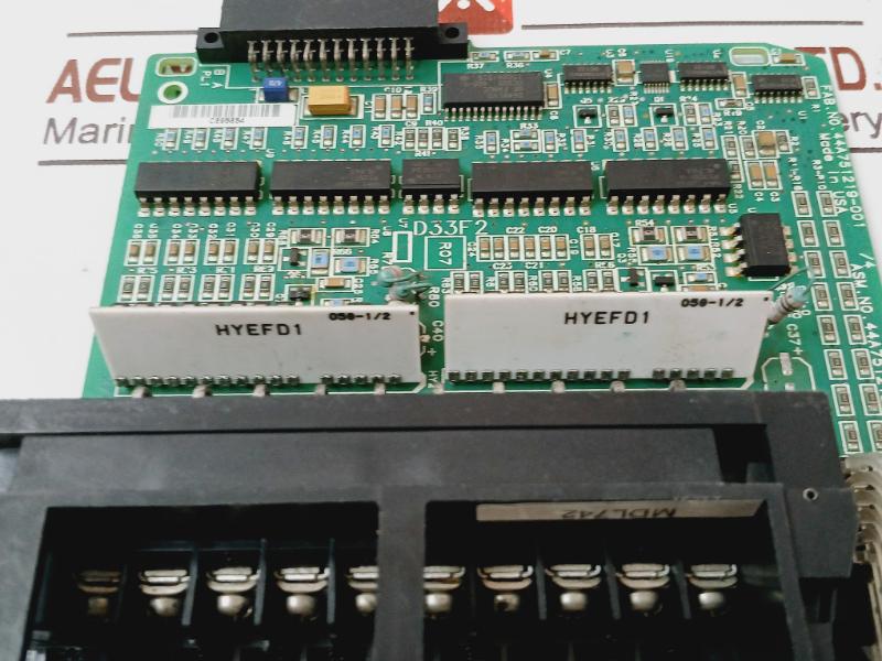 Ge Fanuc Ic693Mdl742 Positive Logic Output Module 12/24Vdc 44A751219-001