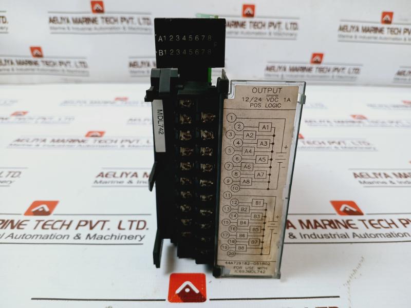 Ge Fanuc Ic693Mdl742 Positive Logic Output Module 12/24Vdc 44A751219-001