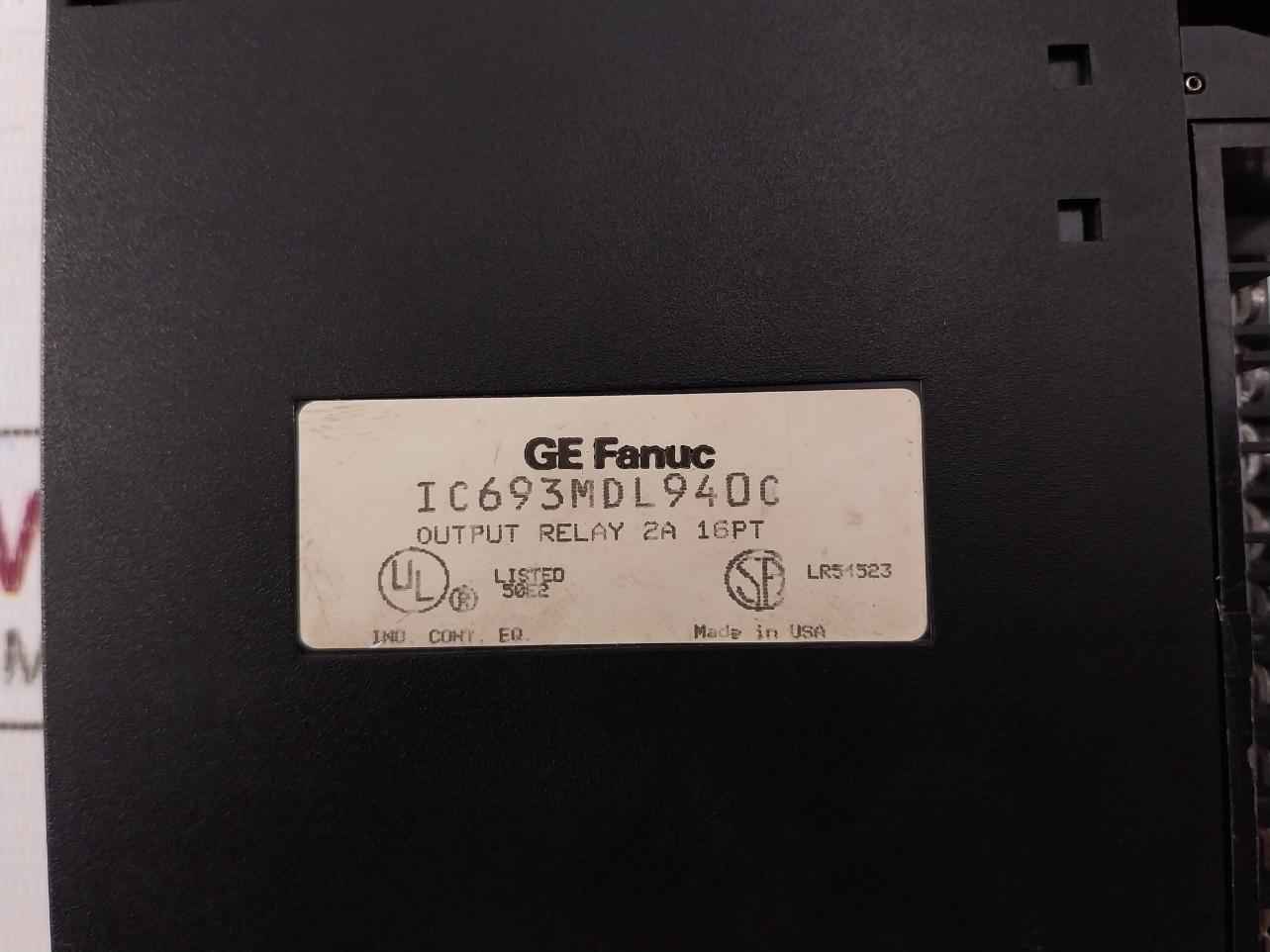 Ge Fanuc Ic693Mdl940C Output Relay Module