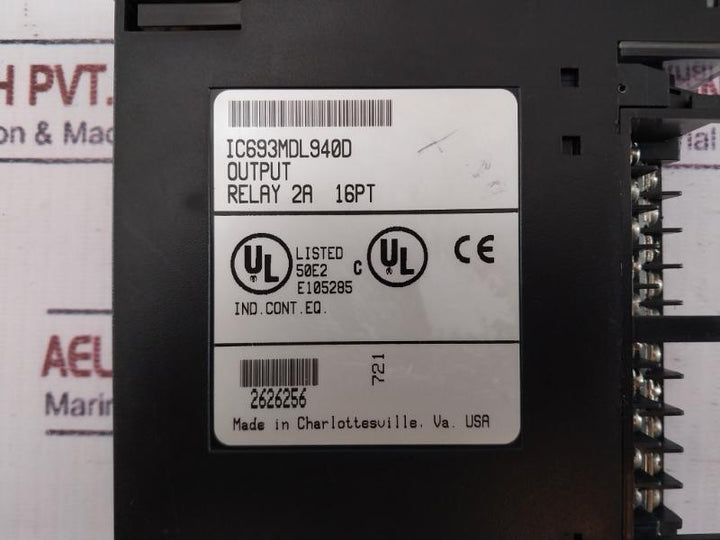 Ge Fanuc Ic693Pwr321S Standard Power Supply Module 0.8A Max