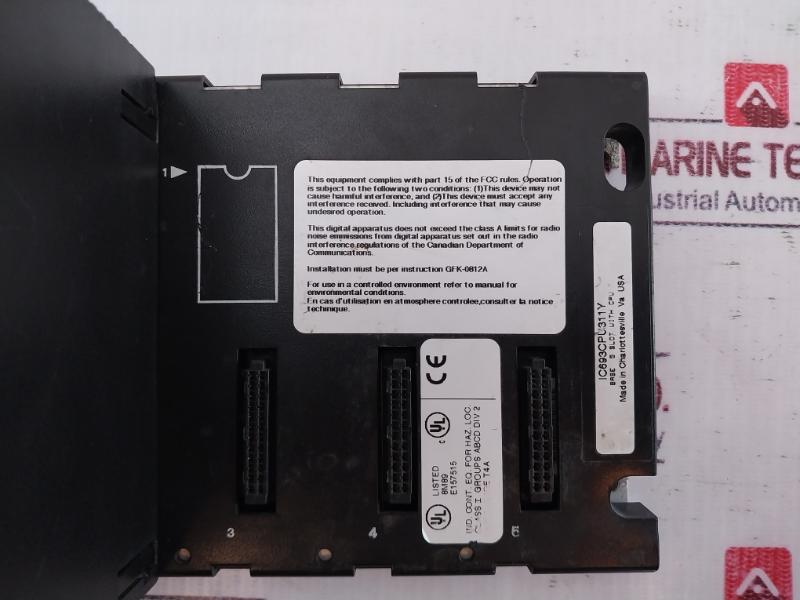 Ge Fanuc Ic693Pwr321S Standard Power Supply Module 0.8A Max