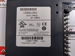 GE Fanuc IC693ALG391G 2 Point Analog Current Output Module
