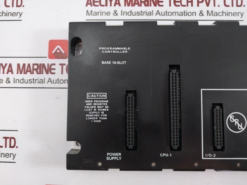 Ge Fanuc Ic693Chs391M 10-slot Programmable Controller Base E157515