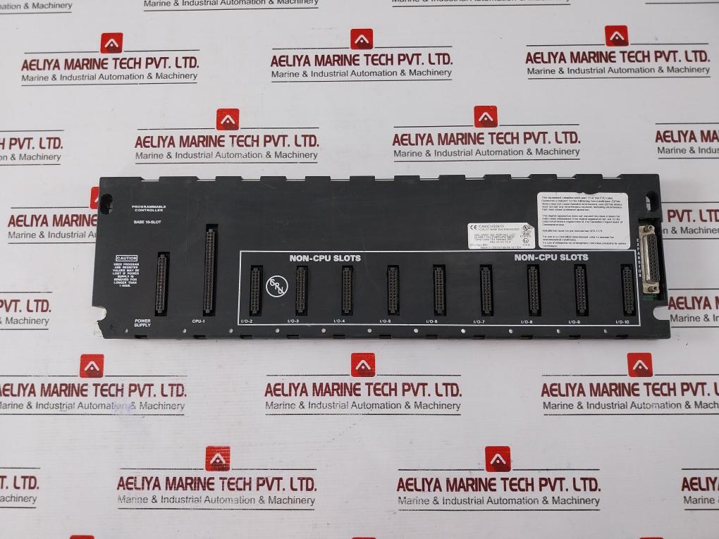 Ge Fanuc Ic693chs391n Programmable Controller 10-slot Base