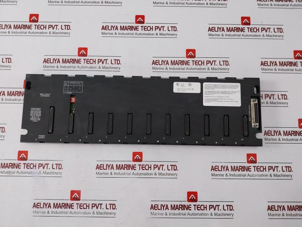 Ge Fanuc Ic693chs392e 10-slot Base Expansion Module E157515 T4a