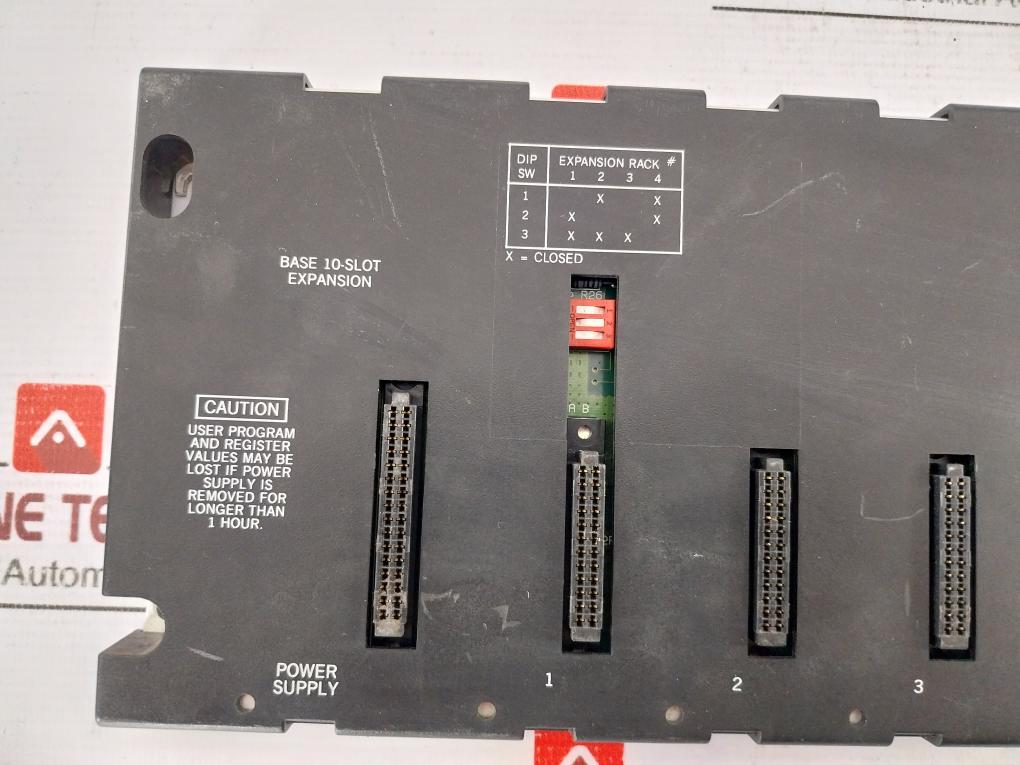 Ge Fanuc Ic693chs392e 10-slot Base Expansion Module E157515 T4a