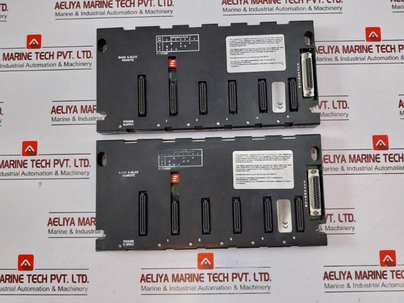 GE Fanuc IC693CHS398F 5-Slot Expansion Base EMI Enhanced Remote Module