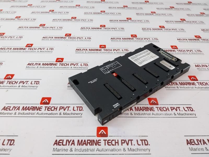 GE Fanuc IC693CHS398F 5-Slot Expansion Base EMI Enhanced Remote Module