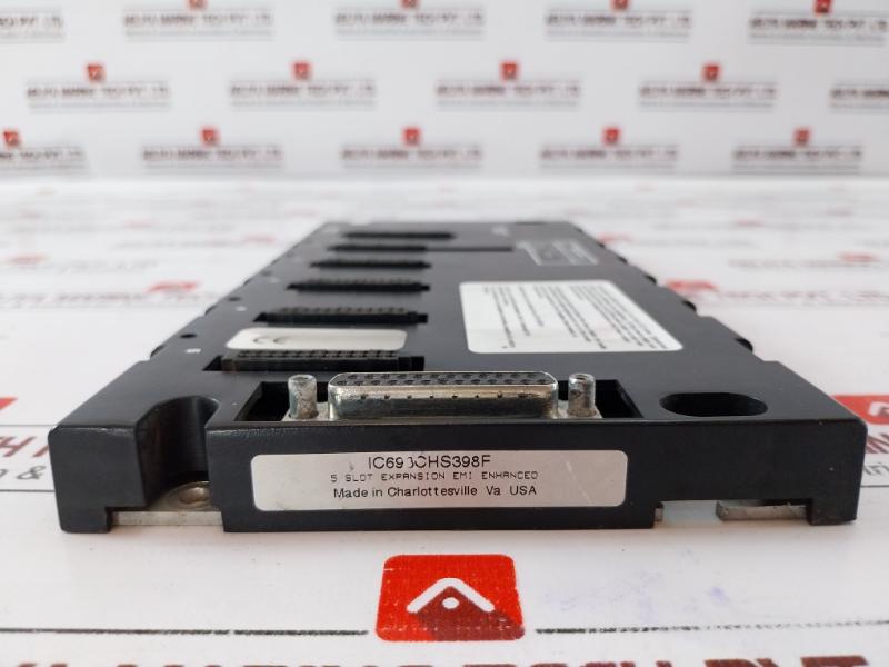 GE Fanuc IC693CHS398F 5-Slot Expansion Base EMI Enhanced Remote Module